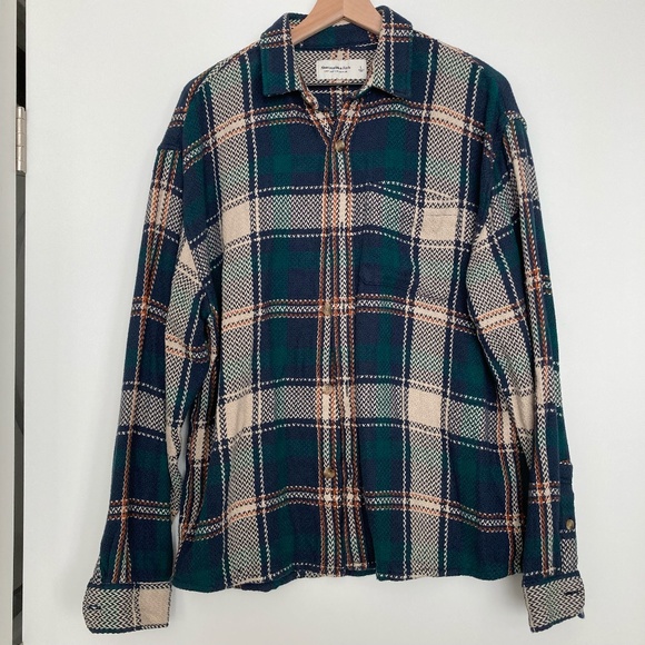 Abercrombie & Fitch Texturized Flannel - Picture 1 of 6